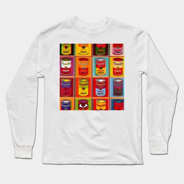 Campbell Soup Long Sleeve T-Shirt by vikky